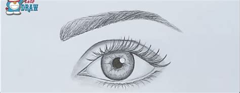 Easy Way To Draw A Realistic Eye For Beginners Step By