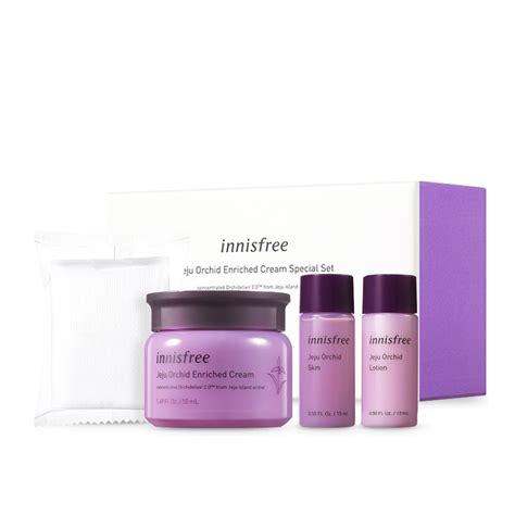 / innisfree jeju orchid enriched cream. 【Jeju Orchid Enriched Cream Special Set】at Low Price ...