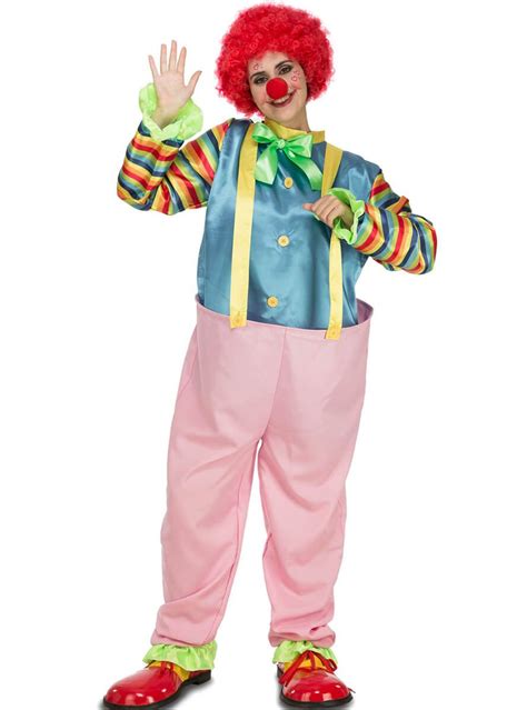 Traje De Payaso Micolor Para Hombre Y Para Mujer Clown Mignon Cute