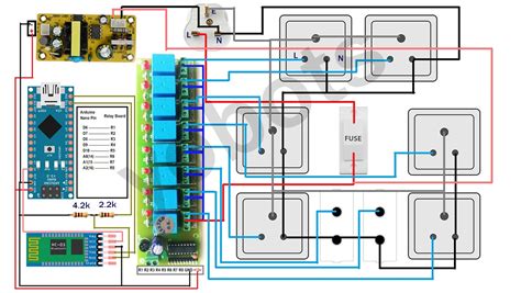 Electricians and engineers draw circuit diagrams here is an example circuit diagram. Home Automation Using Bluetooth - Hackster.io