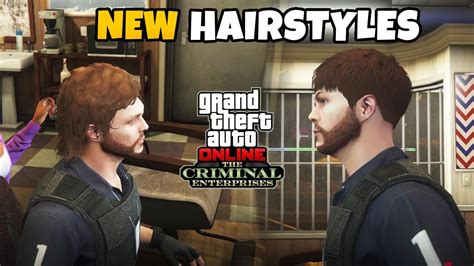 New Hairstyles In Gta 5 Online The Criminal Enterprises Youtube