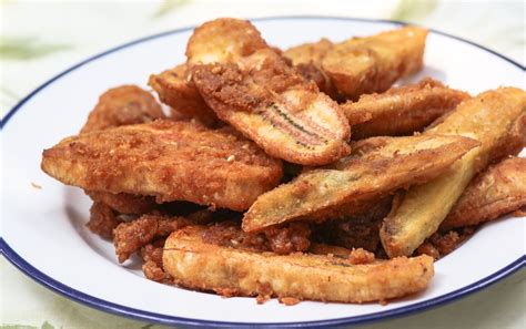 It's a sweet tasty treat that can be eaten as a side dish, snacks or as is. Nutrition Facts for Deep-Fried Bananas | Healthfully