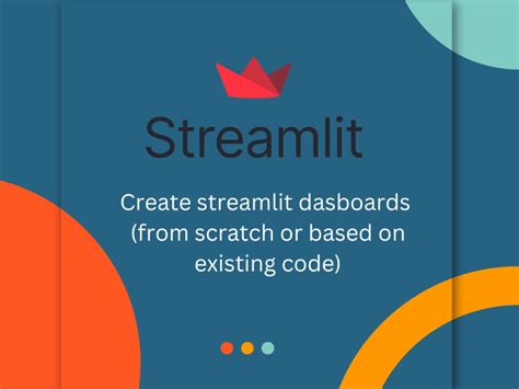 Streamlit Dashboard Web App From You Jupyter Notebook Python Code Upwork Hot Sex Picture