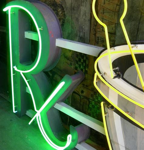 Animated Neon Mortar And Pestle Pharmacy Sign At 1stdibs Neon