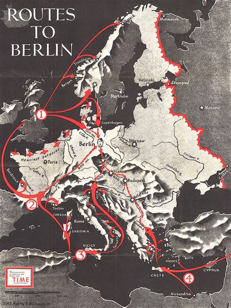 1943 Europe Map Never Was