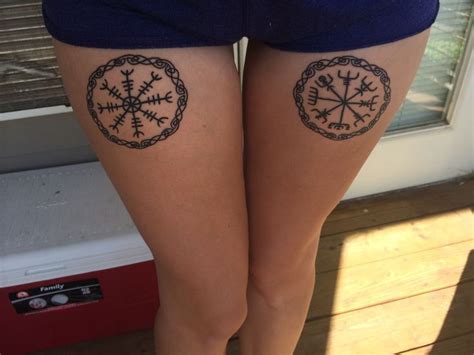 Therefore, small vegvísir viking tattoos like this one are great for people who are just getting into tattoos or like when. 24 best Small Viking Tattoos For Women images on Pinterest ...
