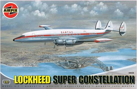 Airfix A08008 172 Scale Lockheed Super Constellation Civil Airliner