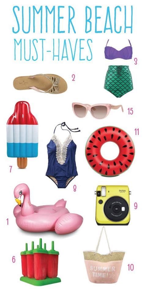 15 Summer Must Have Beach Essentials Summer Fashion Beach Beach