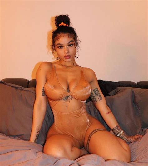 India Westbrooks Shows Her Boobs In A See Through Body 4