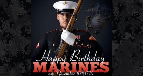 Happy Birthday To The Marine Corps Operation Hat Trick