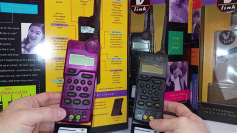 Retro Tech 1990s V Link Teen Cell Phone Youtube
