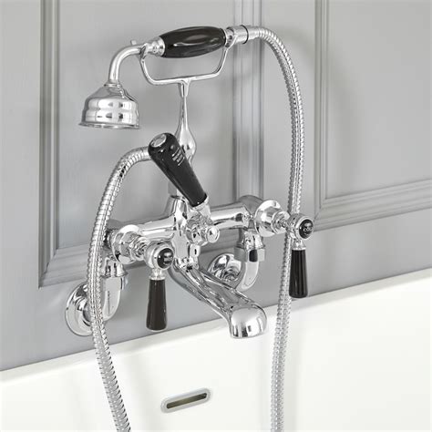 Milano Elizabeth - Traditional Wall Mounted Lever Bath Shower Mixer Tap