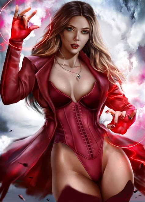 Scarlet Witch Wanda Maximoff Fan Art