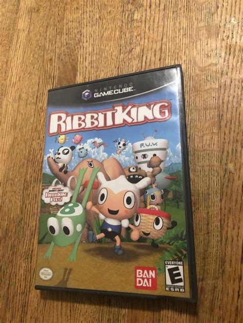 Ribbit King (Nintendo GameCube) game wii including bonux disc Rare! 2