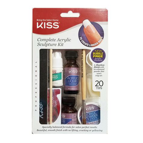 Here, the best acrylic nail kits that'll have you going pro. issabellaandmaxrooms: Kiss French Acrylic Sculpture Kit Walmart