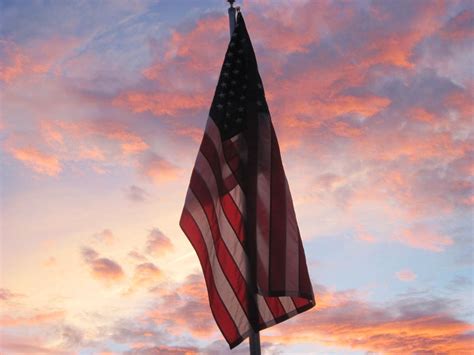 Sunset Over The American Flag Smithsonian Photo Contest Smithsonian