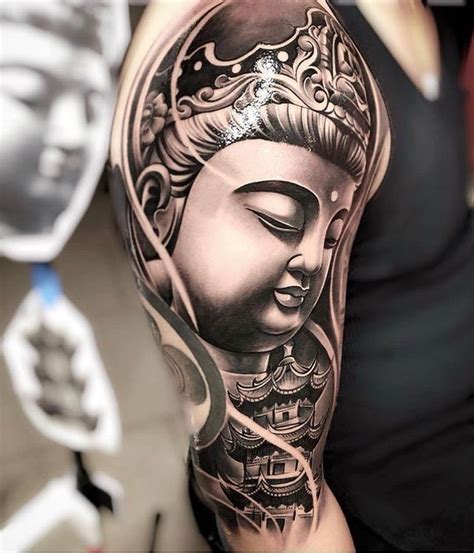 In some traditional culture, religious tattoos are very popular. Instagram | Buddha tattoo design, Buddha tattoo sleeve ...