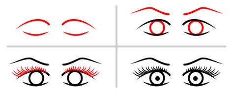 How To Draw Cute Eyes For Kids How To Draw Anime Eyes Female Cute