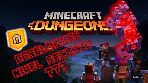 Desbloquea Nivel Secreto Minecraft Dungeons UBICACION DE RUNAS