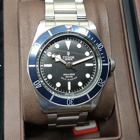Tudor Heritage Black Bay Blue 41mm Automatic Stainless Steel Black Dial
