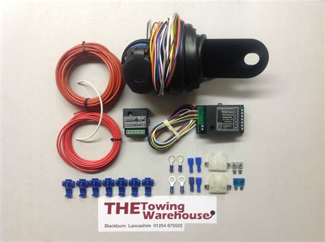 13 Pin Euro Electric Towbar Towing Wiring Kit Charging 7way Bypass Relay Canbus The Towing