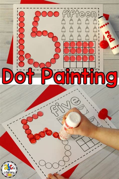 These Number Dot Painting Worksheets Are A Hands On Way For Children To