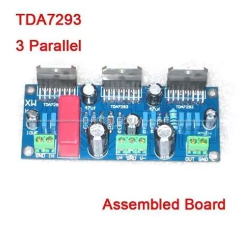 TDA7293 3 Parallel 255w Mono Power Amplifier Board BTL Assembled