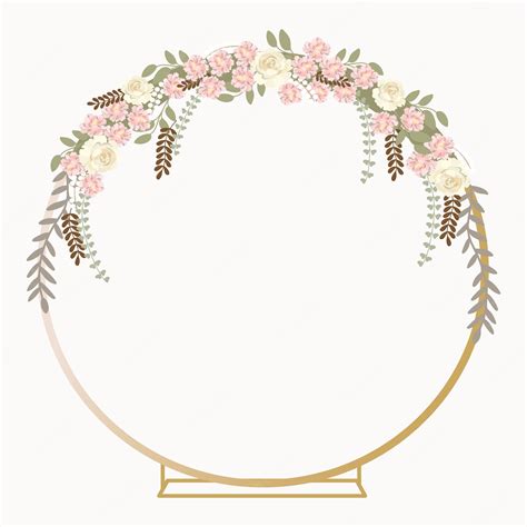 Arco De Flores Desenho