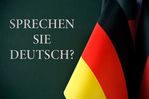 Written in german, on a green background | bwc60097235. Question Do You Speak German In German Stock Photo ...