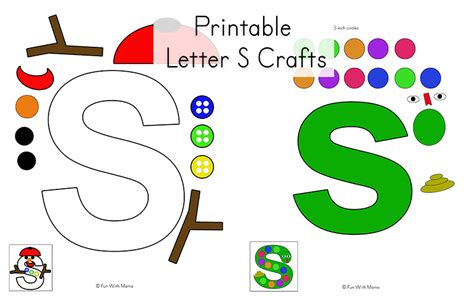 The letter a worksheets and printables. Letter S Worksheets, Printables and Crafts - Fun with Mama