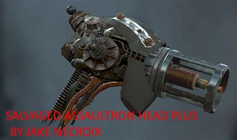 Salvaged Assaultron Head Plus At Fallout 4 Nexus Mods And Community