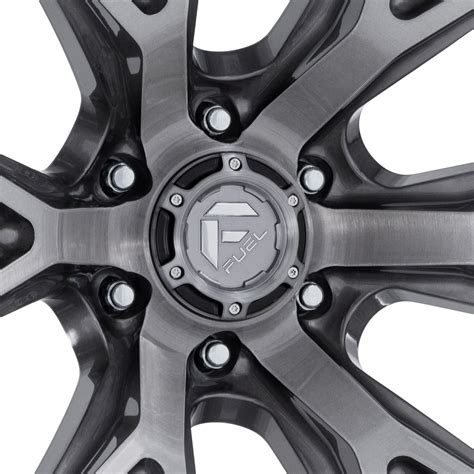 FUEL FUSION FORGED® FC402 CATALYST Wheels - Platinum with Chrome Lip