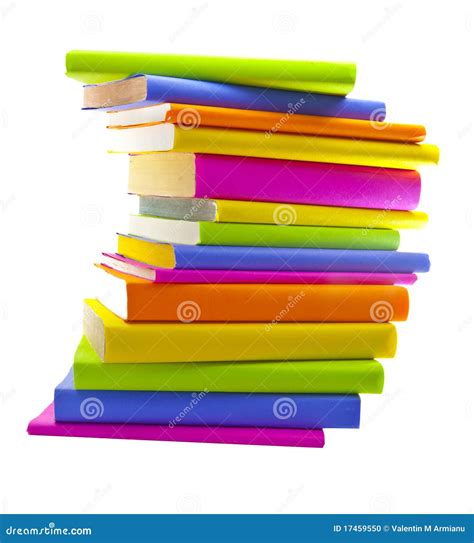 Libros Coloridos Foto De Archivo Imagen De Libro Textbook 17459550