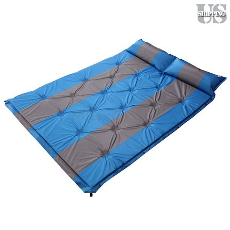 Camping without an air mattress is not an option for me. Double Large Self Inflating Mattress Camping Hiking ...
