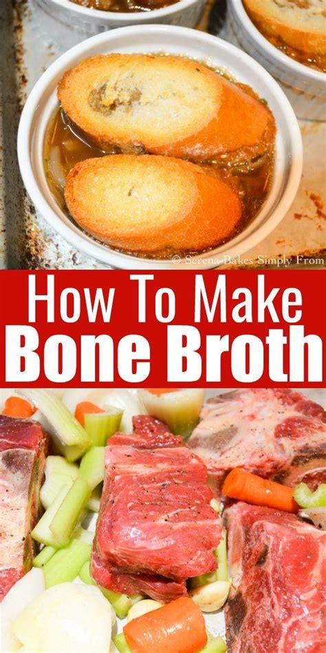 Maybe you would like to learn more about one of these? How to make Homemade Beef Bone Broth for all your favorite ...