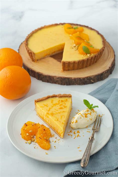 Orange Tart An Easy French Tart Recipe Greedy Gourmet