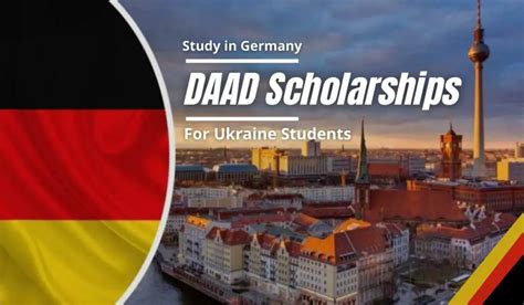 DAAD Master's Scholarships for Ukraine Students in Germany