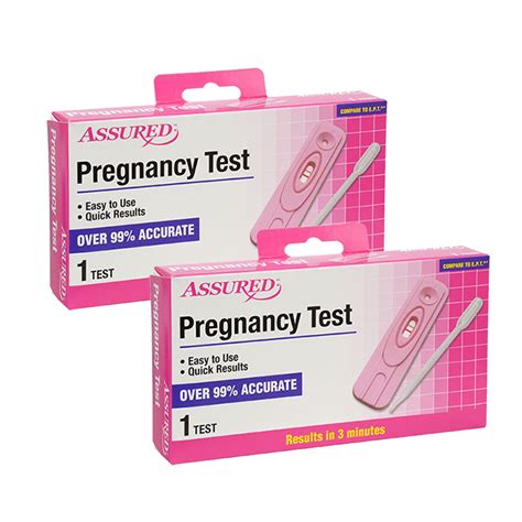 Pregnancy Test Assured Pregnancy Kit Combo 2 Kits 99 Accuracy Results You Can Trust