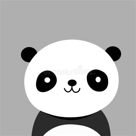 Cartoon Panda Cute Vector Illustration Stock Illustration