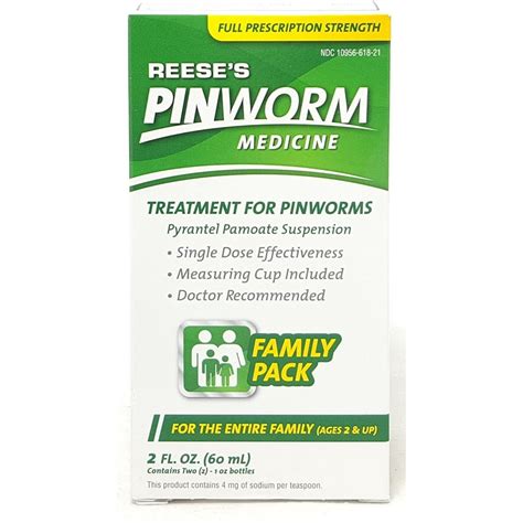 Reeses Pinworm Medicine 2 Oz