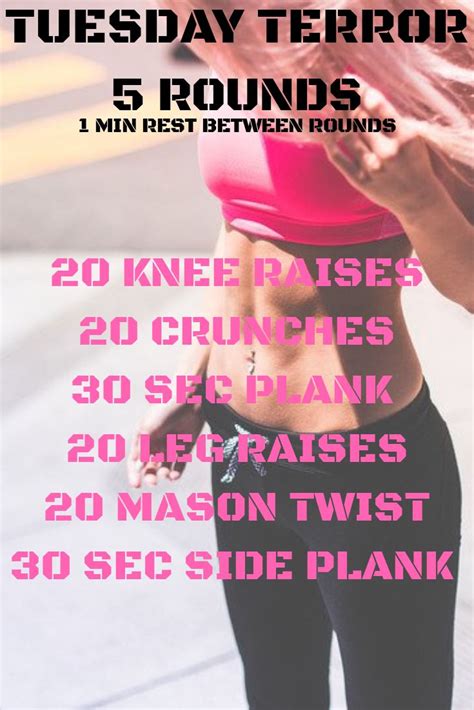 Want Toned Abs Give This One A Try Workout Routines For Women