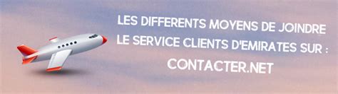 service client emirates airlines france telephone   mail