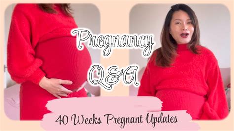 Pregnancy Qanda 40 Weeks Pregnant Updates Overdue Youtube