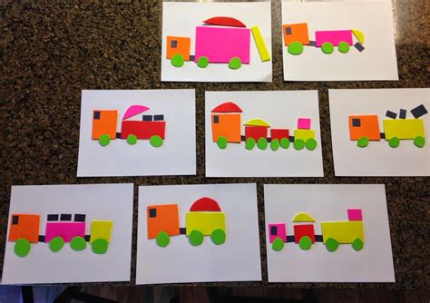 Transportation Vehicle Foam Paper Craft I Precut Some Shapes And