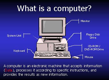 A computer is an electronic gadget or a machine that fully processes the information. Let's see if we can trace their history a bit by accessing ...