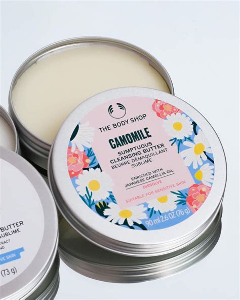 Limited Edition The Body Shop Camomile Cleansing Butter Camellia