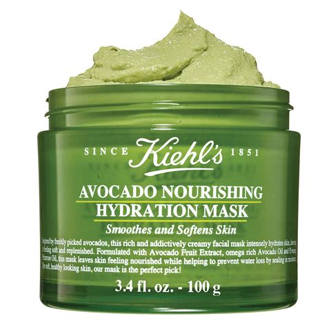 Kiehls Since 1851 Avocado Nourishing Hydration Mask News Beautyalmanac