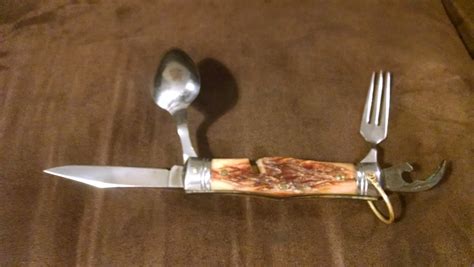 Folding Knife Spoon Fork And Bottle Opener Collectors Weekly