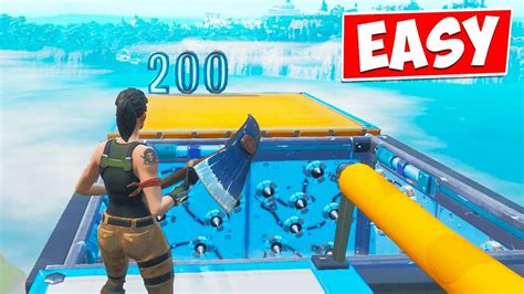 I Tried The 200 Level Default Deathrun In Fortnite Creative Youtube