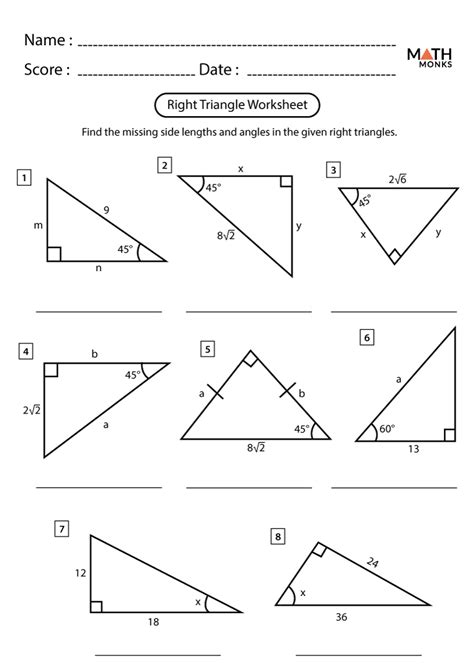 Https://tommynaija.com/worksheet/right Triangle Trig Worksheet